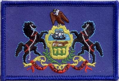 Pennsylvania Aufnäher / Patch