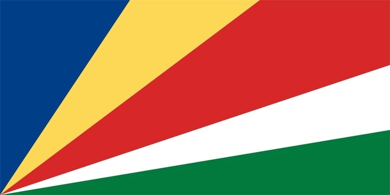 Seychellen Flagge 60x90 cm