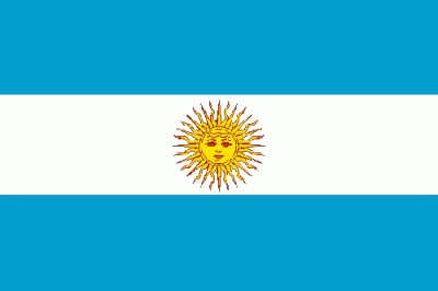 Argentinien Flagge 90x150 cm