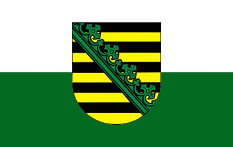 Sachsen Flagge 60x90 cm