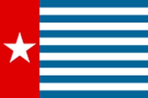 West Papua, Morgenstern Flagge 90x150 cm