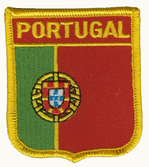 Portugal Wappenaufnäher / Patch