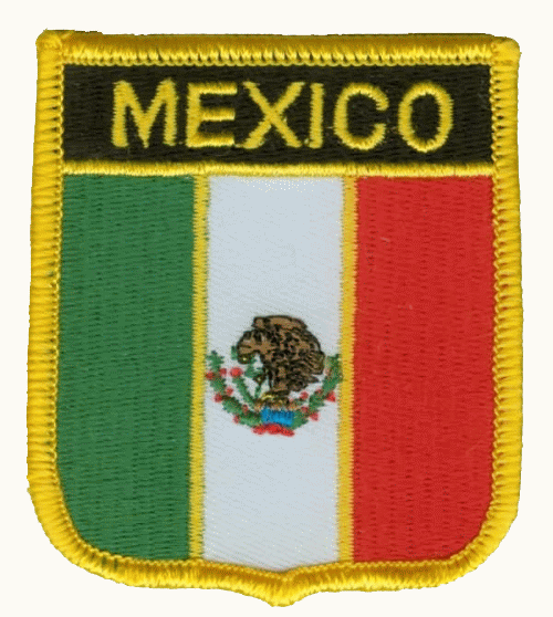 Mexiko Wappenaufnäher / Patch