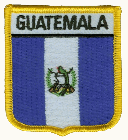 Guatemala Wappenaufnäher / Patch