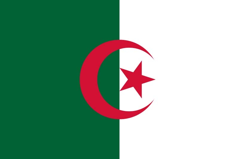 Algerien Flagge 90x150 cm Sonderangebot 75d