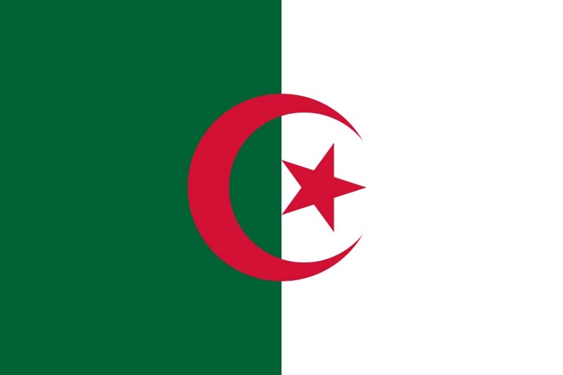 Algerien Flagge 60x90 cm