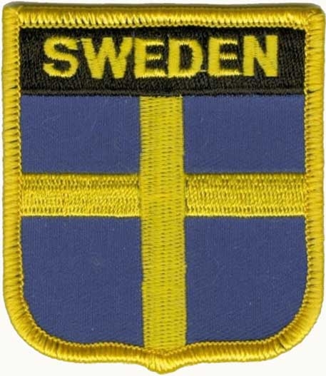 Schweden Wappenaufnäher / Patch
