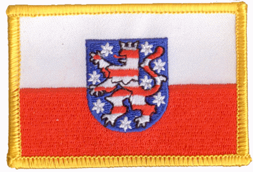 Thüringen Aufnäher / Patch