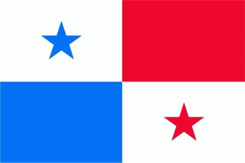 Panama Bootsflagge 30x45 cm