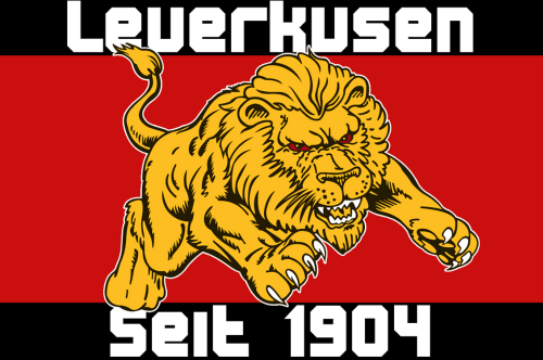 Leverkusen 1904  Flagge 90x150 cm