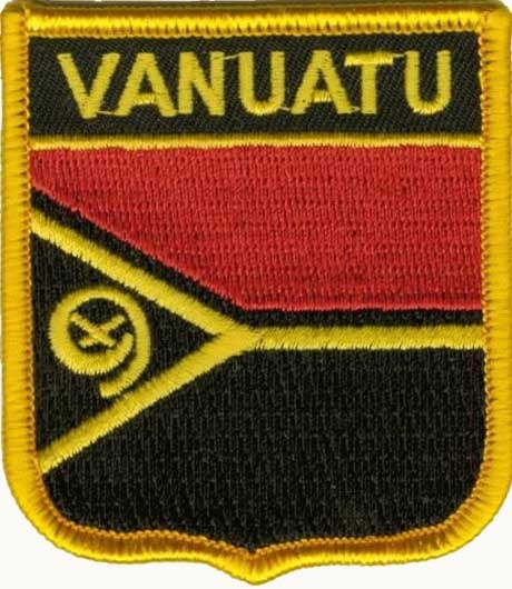 Vanuatu Wappenaufnäher / Patch