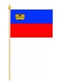 Liechtenstein Stockflagge 30x45 cm