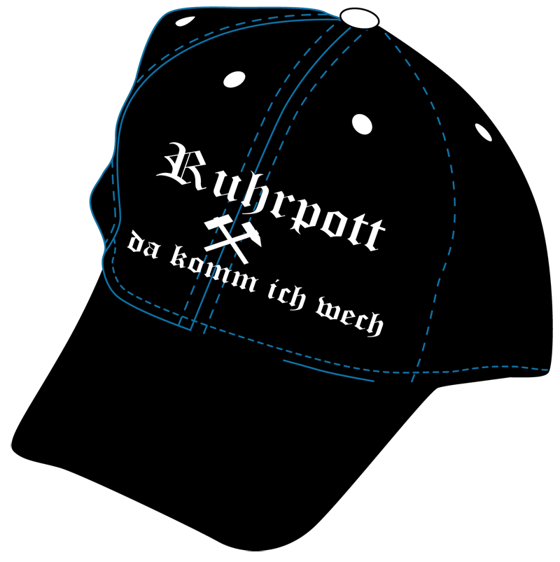 Ruhrpott da komm ich wech Baseballcap