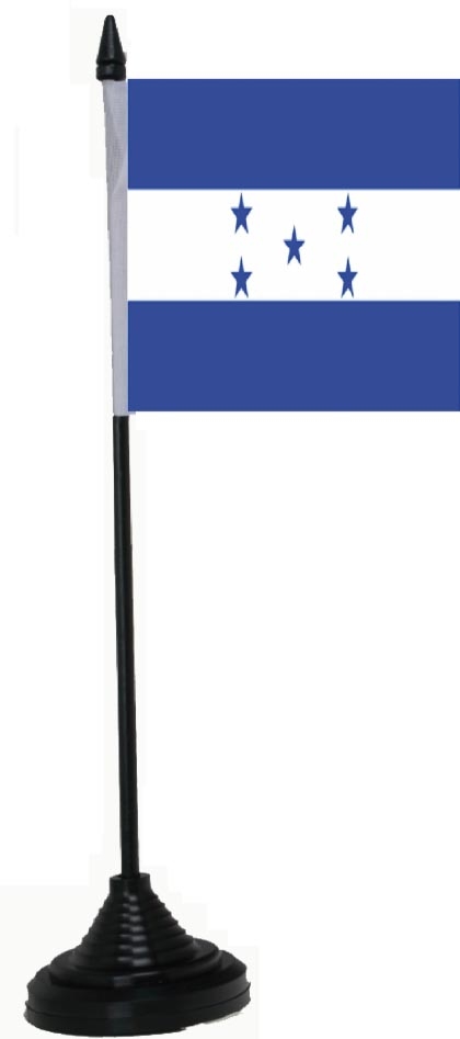 Honduras Tischflagge 10x15 cm