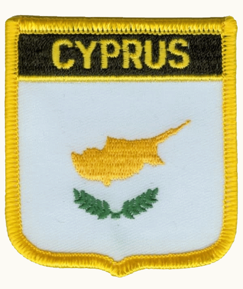 Zypern Wappenaufnäher / Patch