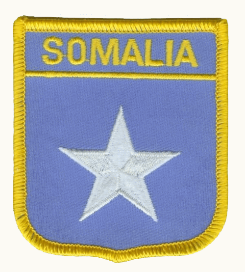Somalia Wappenaufnäher / Patch