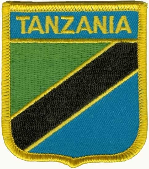 Tansania Wappenaufnäher / Patch