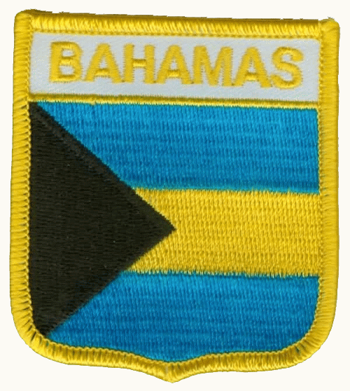 Bahamas Wappenaufnäher / Patch