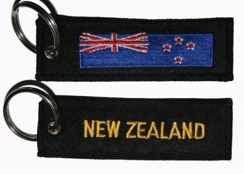 Neuseeland Schlüsselanhänger