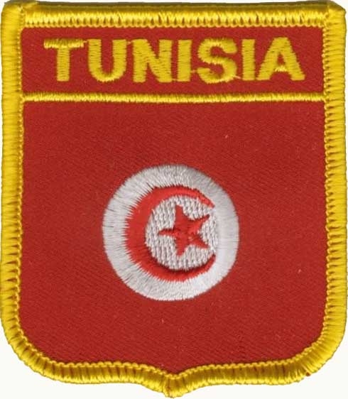 Tunesien Wappenaufnäher / Patch