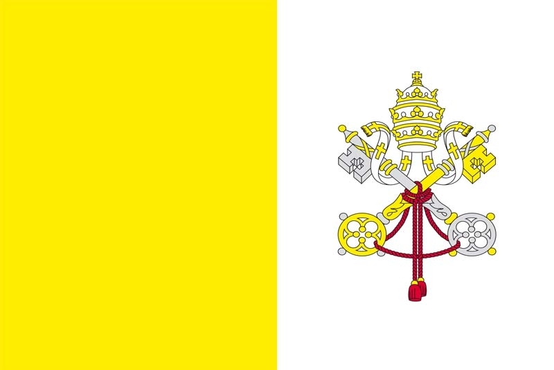 Vatikan Flagge 90x150 cm Sturmflaggen
