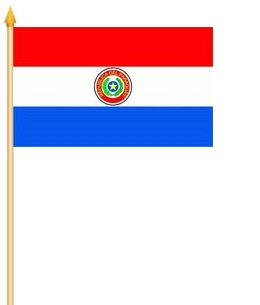 Paraguay Stockflagge 30x40 cm Abverkauf
