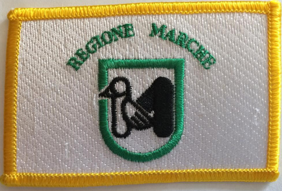 Region Marche (Italien) Aufnäher / Patch 8 x 5 cm (F)