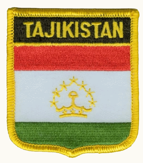 Tadschikistan Wappenaufnäher / Patch