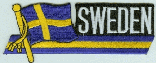 Schweden Sidekickaufnäher