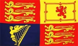 Großbritannien Royal Standart Flagge 60x90 cm
