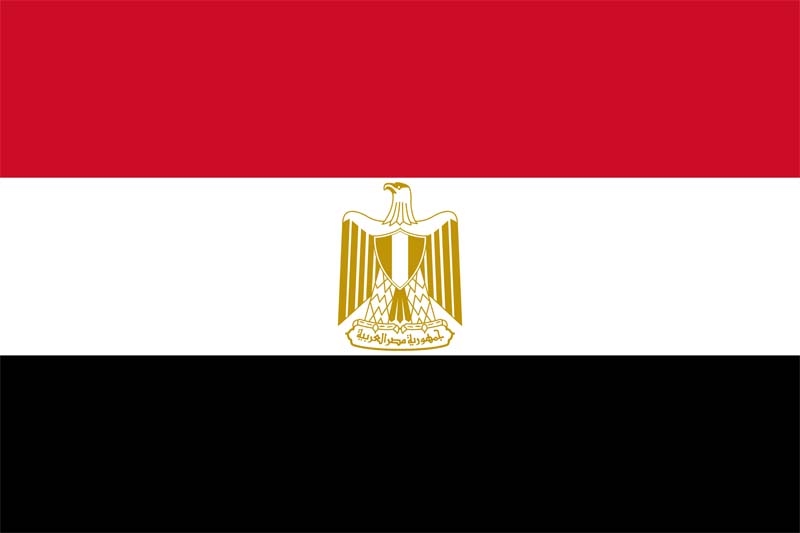 Ägypten Flagge 90x150 cm