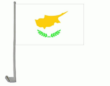 Zypern Autoflagge 30x40 cm