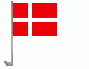 Dänemark Autoflagge 30x45 cm