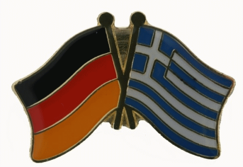Deutschland / Griechenland Freundschaftspin