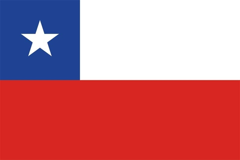Chile Flagge 90x150 cm Sonderangebot 75d