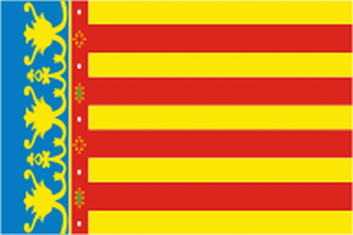 Valencia (Autonome Region) Flagge 90x150 cm