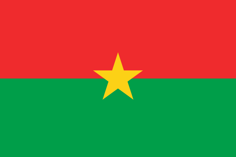 Burkina Faso Flagge 90x150 cm