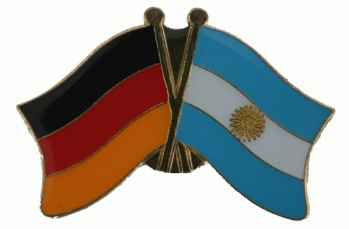 Deutschland / Argentinien Freundschaftspin