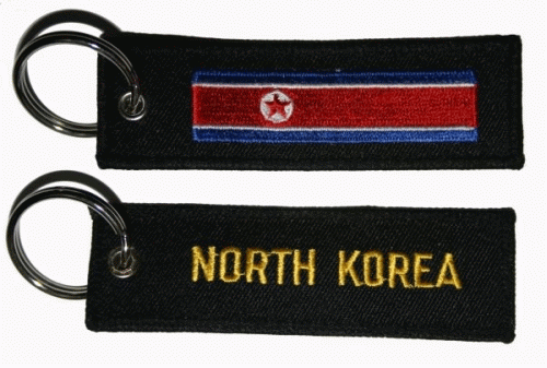 Nordkorea Schlüsselanhänger