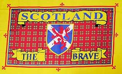 Schottland THE BRAVE Flagge 90x150 cm