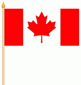 Kanada Stockflagge 30x45 cm