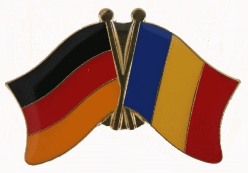 Deutschland / Rumänien Freundschaftspin
