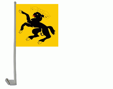Schaffhausen (Schweiz) Autoflagge 30x30 cm Abverkauf