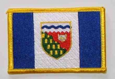 Nordwest Territorium Aufnäher / Patch 8 x 5 cm