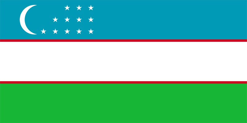 Usbekistan Flagge 60x90 cm