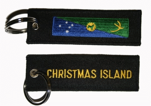 Christmas Islands Weihnachtsinseln Schlüsselanhänger