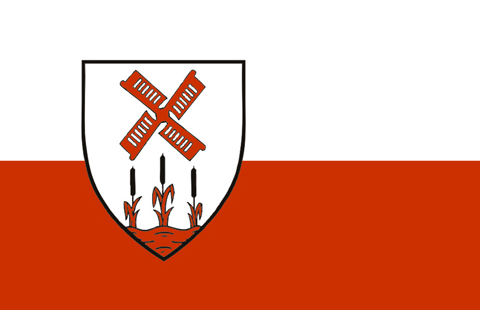 Hille Gemeinde Flagge 90x150 cm (DE)