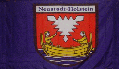 Neustadt in Holstein Stadt Flagge 90x150 cm (E)