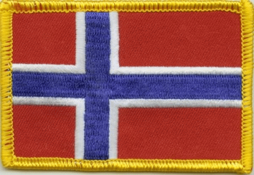 Norwegen Aufnäher / Patch