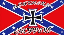 Südstaaten - Southern Choppers Flagge 90x150 cm